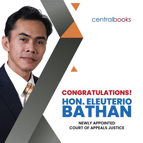Hon. Eleuterio L. Bathan .